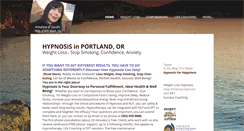 Desktop Screenshot of hypnosis-portland.com